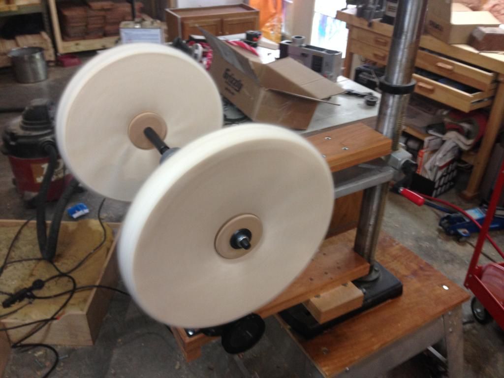 Lets turn that drill press into a pro buffing station..transformers